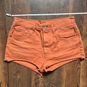 LEVI HIGH RISE 501 SHORTS